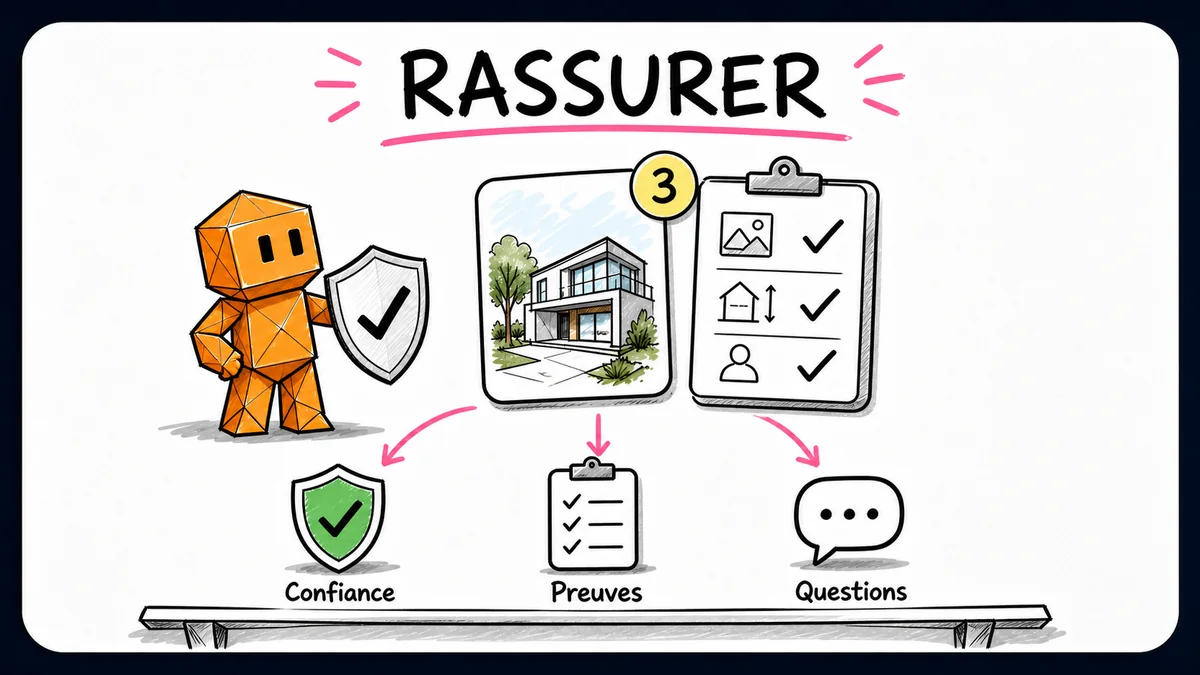 Storyboard whiteboard AZUROTEC — Rassurer